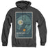 STAR TREK/TNG SEASON 5 EPISODE 19 - ADULT HEATHER HOODIE - BLACK