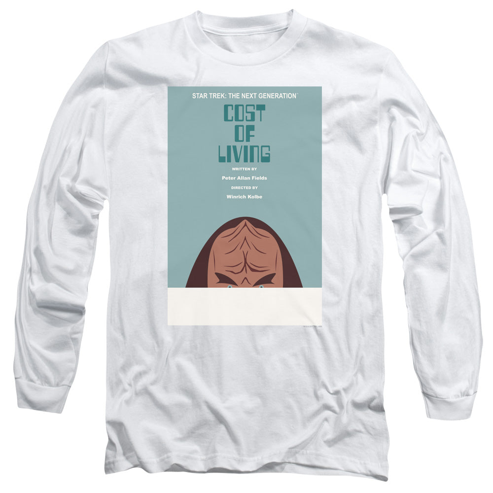 STAR TREK/TNG SEASON 5 EPISODE 20 - L/S ADULT 18/1 - WHITE