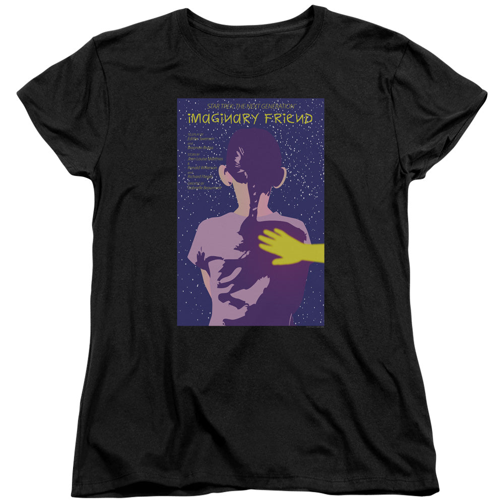 STAR TREK/TNG SEASON 5 EPISODE 22 - S/S WOMENS TEE - BLACK