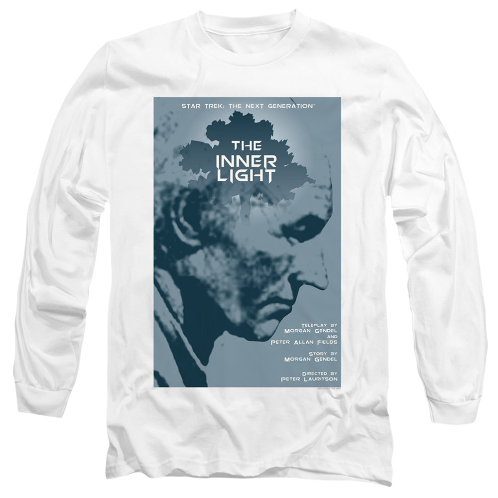 STAR TREK/TNG SEASON 5 EPISODE 25 - L/S ADULT 18/1 - WHITE