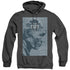 STAR TREK/TNG SEASON 5 EPISODE 25 - ADULT HEATHER HOODIE - BLACK