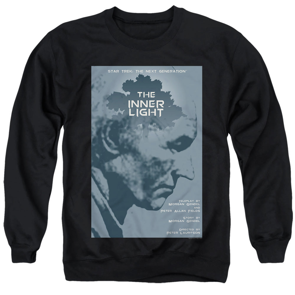 STAR TREK/TNG SEASON 5 EPISODE 25 - ADULT CREWNECK SWEATSHIRT - BLACK