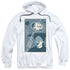 STAR TREK/TNG SEASON 6 EPISODE 1 - ADULT PULLOVER HOODIE - WHITE