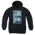 STAR TREK/TNG SEASON 6 EPISODE 1 - YOUTH PULLOVER HOODIE - BLACK