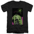 STAR TREK/TNG SEASON 6 EPISODE 2 - S/S ADULT V-NECK 30/1 - BLACK