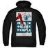 STAR TREK/TNG SEASON 6 EPISODE 3 - ADULT PULLOVER HOODIE - BLACK