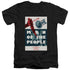 STAR TREK/TNG SEASON 6 EPISODE 3 - S/S ADULT V-NECK 30/1 - BLACK