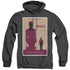 STAR TREK/TNG SEASON 6 EPISODE 6 - ADULT HEATHER HOODIE - BLACK