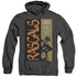 STAR TREK/TNG SEASON 6 EPISODE 7 - ADULT HEATHER HOODIE - BLACK