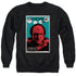 STAR TREK/TNG SEASON 6 EPISODE 10 - ADULT CREWNECK SWEATSHIRT - BLACK