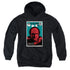 STAR TREK/TNG SEASON 6 EPISODE 10 - YOUTH PULLOVER HOODIE - BLACK