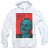 STAR TREK/TNG SEASON 6 EPISODE 11 - ADULT PULLOVER HOODIE - WHITE