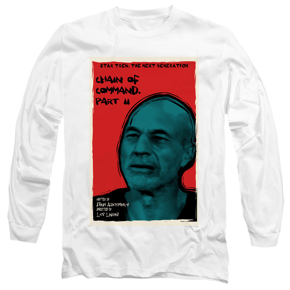 STAR TREK/TNG SEASON 6 EPISODE 11 - L/S ADULT 18/1 - WHITE