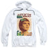 STAR TREK/TNG SEASON 6 EPISODE 14 - ADULT PULLOVER HOODIE - WHITE