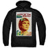 STAR TREK/TNG SEASON 6 EPISODE 14 - ADULT PULLOVER HOODIE - BLACK