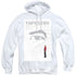 STAR TREK/TNG SEASON 6 EPISODE 15 - ADULT PULLOVER HOODIE - WHITE