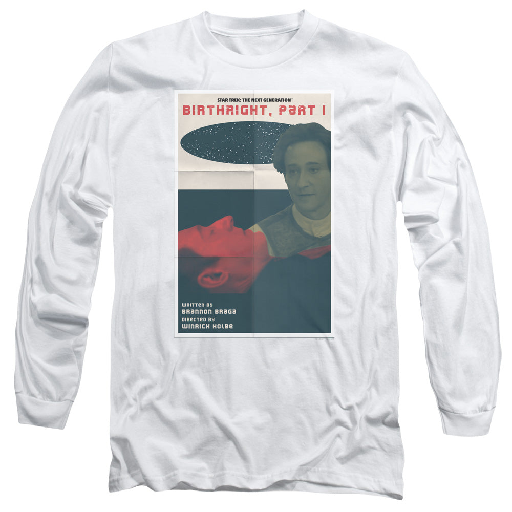 STAR TREK/TNG SEASON 6 EPISODE 16 - L/S ADULT 18/1 - WHITE