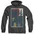 STAR TREK/TNG SEASON 6 EPISODE 17 - ADULT HEATHER HOODIE - BLACK
