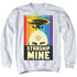 STAR TREK/TNG SEASON 6 EPISODE 18 - ADULT CREWNECK SWEATSHIRT - WHITE
