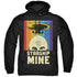 STAR TREK/TNG SEASON 6 EPISODE 18 - ADULT PULLOVER HOODIE - BLACK