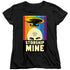 STAR TREK/TNG SEASON 6 EPISODE 18 - S/S WOMENS TEE - BLACK
