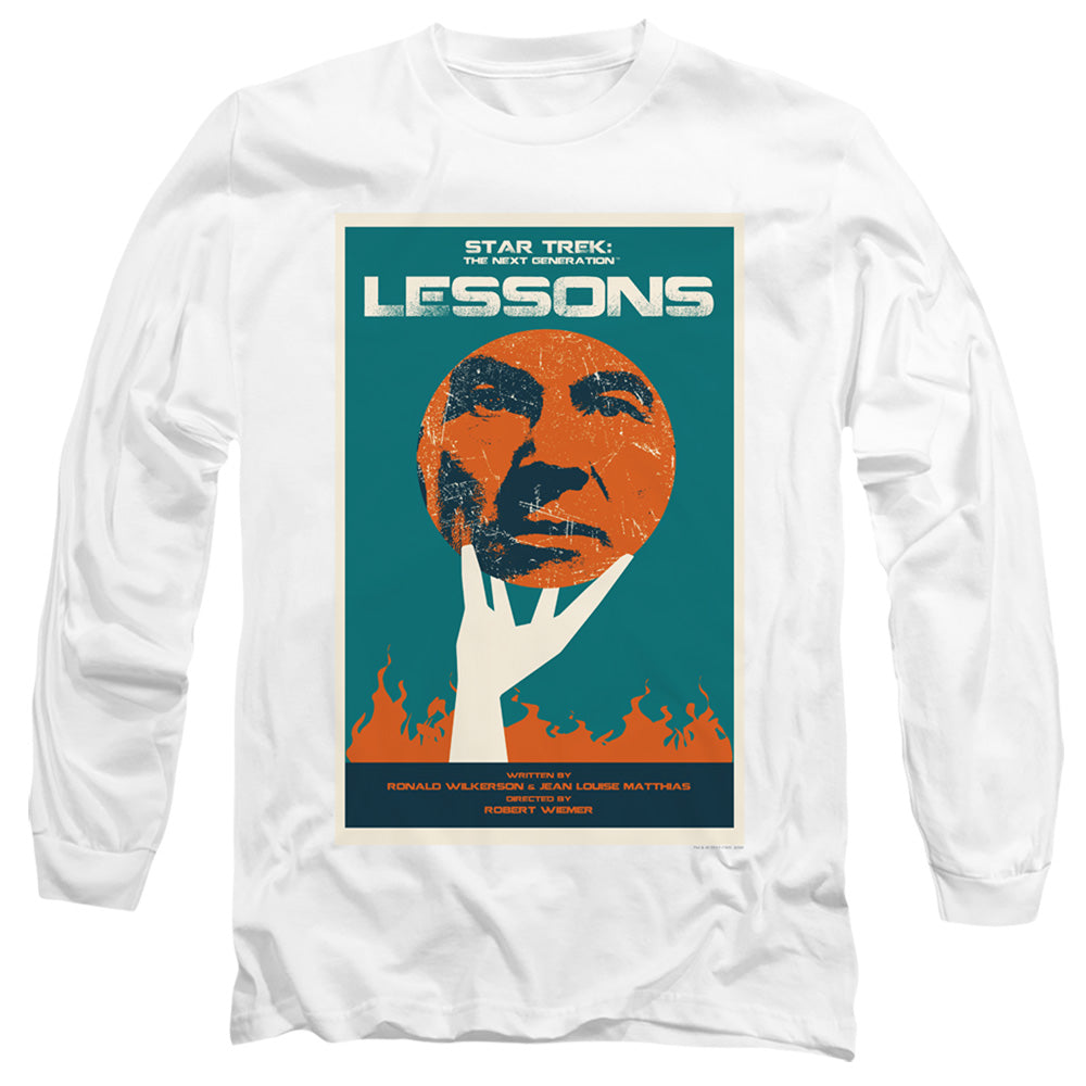 STAR TREK/TNG SEASON 6 EPISODE 19 - L/S ADULT 18/1 - WHITE