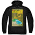 STAR TREK/TNG SEASON 6 EPISODE 20 - ADULT PULLOVER HOODIE - BLACK
