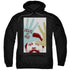 STAR TREK/TNG SEASON 6 EPISODE 21 - ADULT PULLOVER HOODIE - BLACK