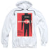STAR TREK/TNG SEASON 6 EPISODE 22 - ADULT PULLOVER HOODIE - WHITE