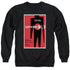 STAR TREK/TNG SEASON 6 EPISODE 22 - ADULT CREWNECK SWEATSHIRT - BLACK