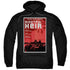STAR TREK/TNG SEASON 6 EPISODE 23 - ADULT PULLOVER HOODIE - BLACK