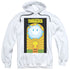 STAR TREK/TNG SEASON 6 EPISODE 25 - ADULT PULLOVER HOODIE - WHITE