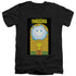STAR TREK/TNG SEASON 6 EPISODE 25 - S/S ADULT V-NECK 30/1 - BLACK