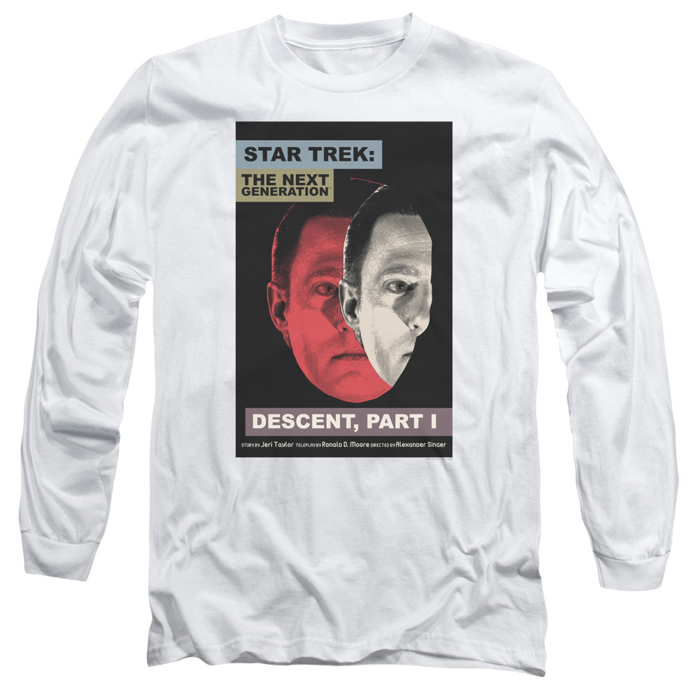 STAR TREK/TNG SEASON 6 EPISODE 26 - L/S ADULT 18/1 - WHITE