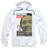 STAR TREK/TNG SEASON 7 EPISODE 1 - ADULT PULLOVER HOODIE - WHITE