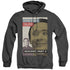STAR TREK/TNG SEASON 7 EPISODE 1 - ADULT HEATHER HOODIE - BLACK