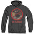 STAR TREK/NO KLINGONS - ADULT HEATHER HOODIE - BLACK