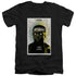 STAR TREK/TNG SEASON 7 EPISODE 3 - S/S ADULT V-NECK 30/1 - BLACK