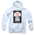 STAR TREK/TNG SEASON 7 EPISODE 4 - YOUTH PULLOVER HOODIE - WHITE