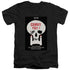 STAR TREK/TNG SEASON 7 EPISODE 4 - S/S ADULT V-NECK 30/1 - BLACK