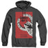STAR TREK/TNG SEASON 7 EPISODE 5 - ADULT HEATHER HOODIE - BLACK