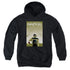 STAR TREK/TNG SEASON 7 EPISODE 6 - YOUTH PULLOVER HOODIE - BLACK