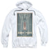 STAR TREK/TNG SEASON 7 EPISODE 7 - ADULT PULLOVER HOODIE - WHITE