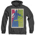 STAR TREK/TNG SEASON 7 EPISODE 10 - ADULT HEATHER HOODIE - BLACK