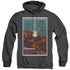 STAR TREK/TNG SEASON 7 EPISODE 12 - ADULT HEATHER HOODIE - BLACK