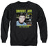 STAR TREK/ALL OF THE ABOVE - ADULT CREWNECK SWEATSHIRT - BLACK