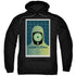 STAR TREK/TNG SEASON 7 EPISODE 13 - ADULT PULLOVER HOODIE - BLACK