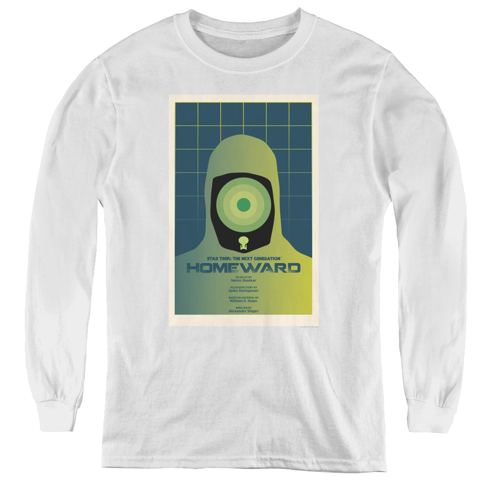 STAR TREK/TNG SEASON 7 EPISODE 13 - YOUTH LONG SLEEVE TEE - BLACK