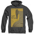 STAR TREK/TNG SEASON 7 EPISODE 14 - ADULT HEATHER HOODIE - BLACK