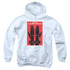 STAR TREK/TNG SEASON 7 EPISODE 15 - YOUTH PULLOVER HOODIE - WHITE